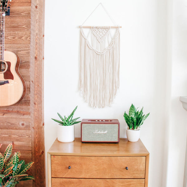 PANDORA, Black Macrame Wall Hanging