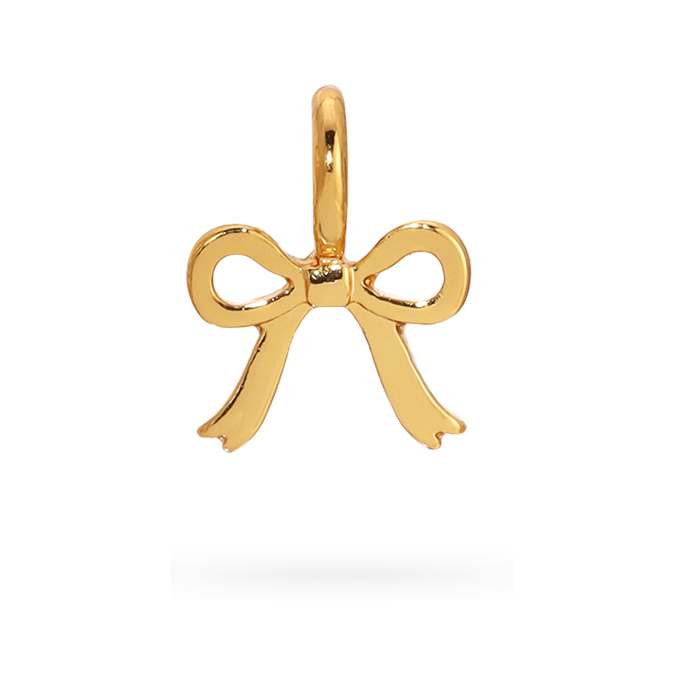 Charm Garden - Bow Charm - Gold