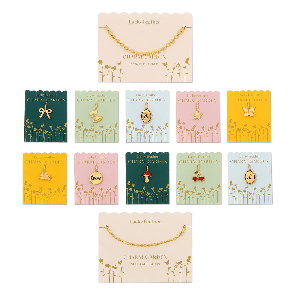 Charm Garden - Pearl Charm - Gold